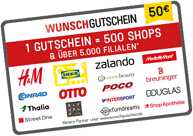 Bild eines Wunschgutscheins